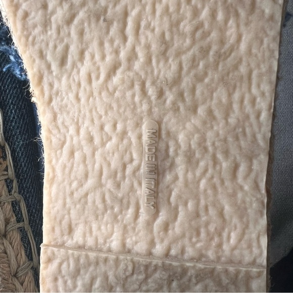 M. Gemi Denim Suede Espadrille Flats 40 - Picture 4 of 9